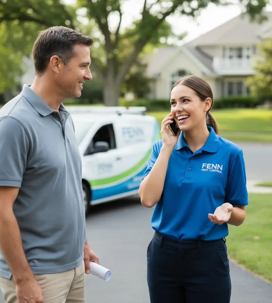 Fenn Pest Control customer support in Plano